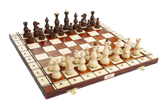 WEGIEL 高級インテリアチェスセット LEGATE(レゲート)クイーン2個付き