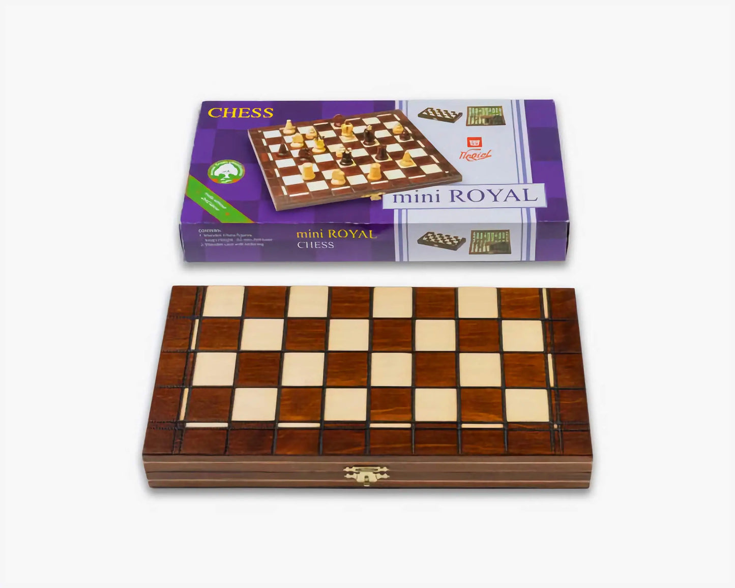 WEGIEL 高級インテリアチェスセット Royal 32 (MINI ROYAL)