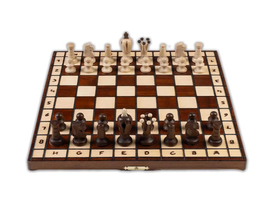 WEGIEL 高級インテリアチェスセット Royal 36