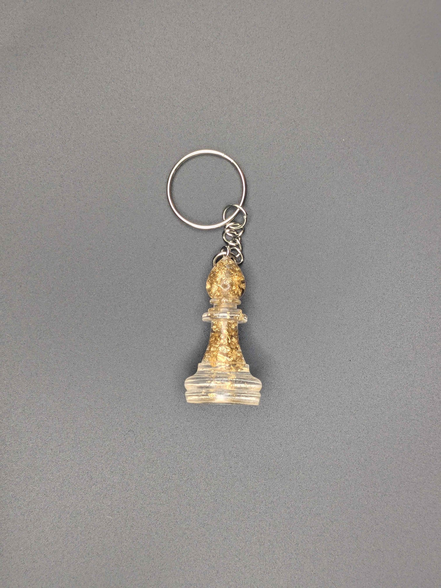 チェス　チェスキーホルダー　エポキシ樹脂　金箔