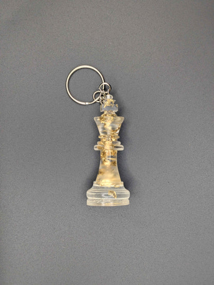 チェス　チェスキーホルダー　エポキシ樹脂　金箔
