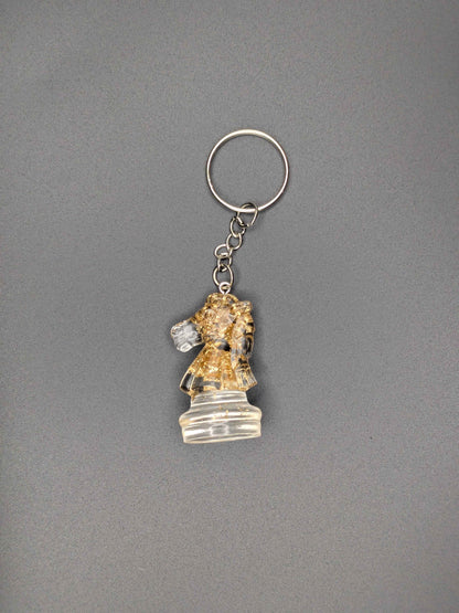 チェス　チェスキーホルダー　エポキシ樹脂　金箔