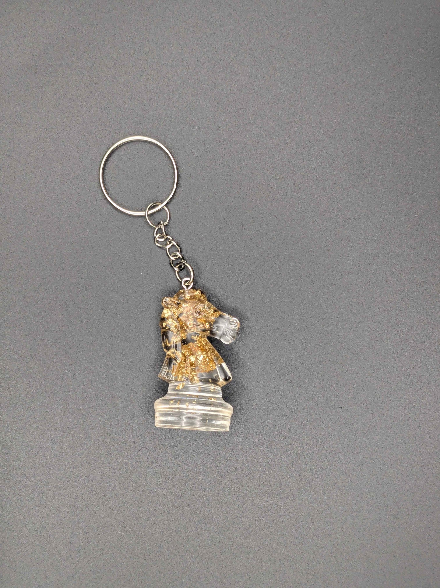 チェス　チェスキーホルダー　エポキシ樹脂　金箔