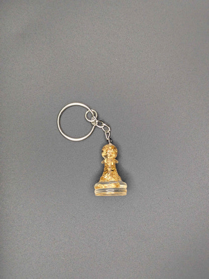 チェス　チェスキーホルダー　エポキシ樹脂　金箔