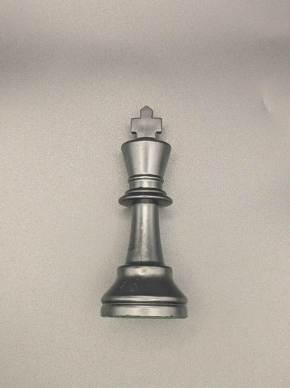 プラスチックチェスセット　ブルー　クイーン２個付き