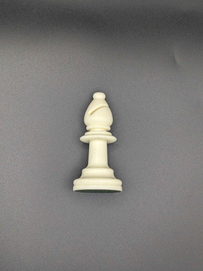 プラスチックチェスセット　ブルー　クイーン２個付き