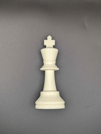 プラスチックチェスセット　ブルー　クイーン２個付き