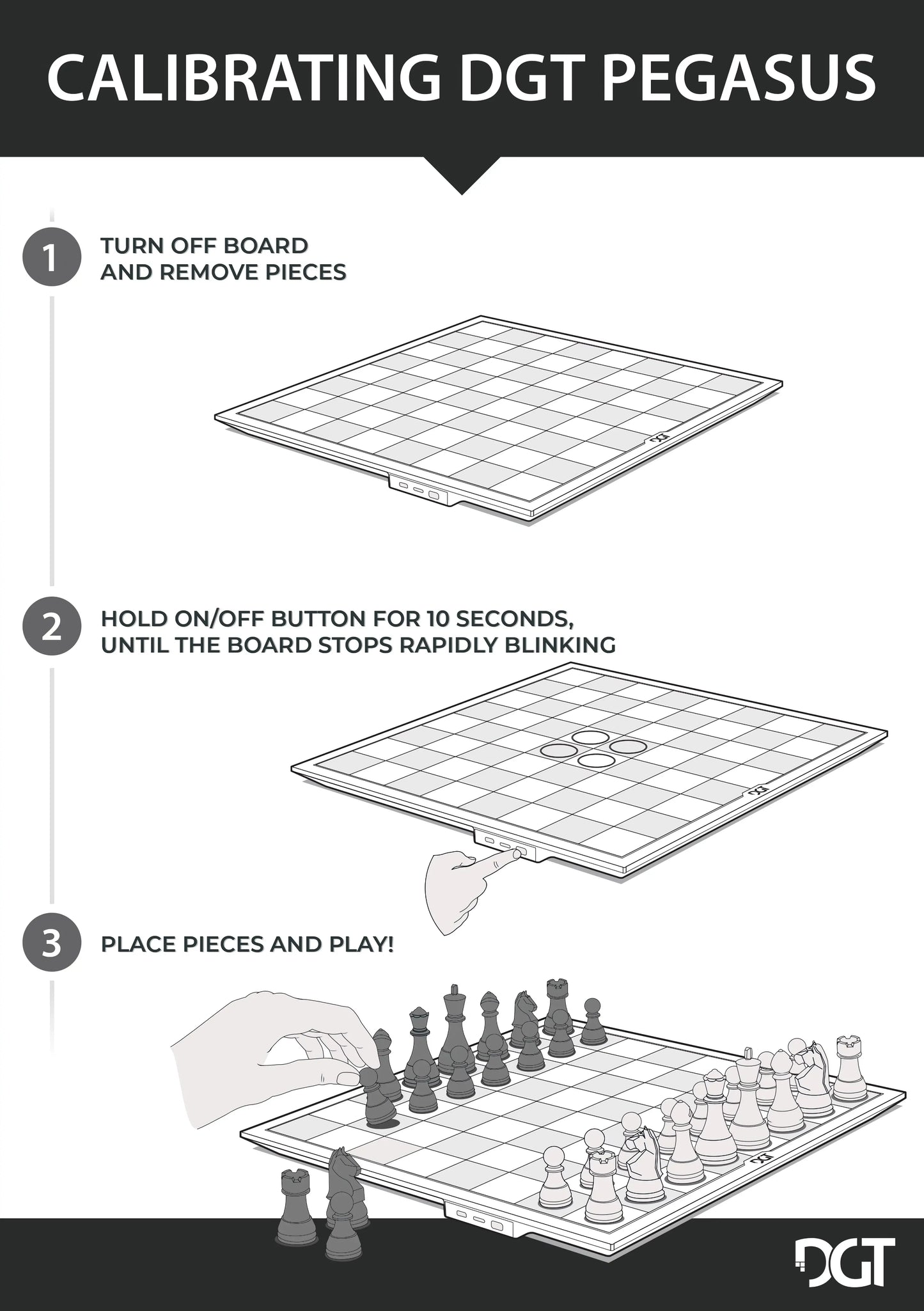 [予約販売] DGT Pegasus 電子チェスセット[オンライン対応]