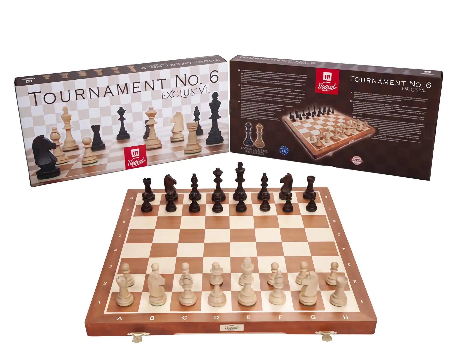 WEGIEL 競技用チェスセット Tournament No. 6 クイーン2個付き